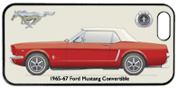 Ford Mustang Convertible 1965-67 Phone Cover Horizontal